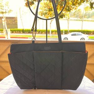 Dante Beatrix New York City Tote Shopper Bag Black